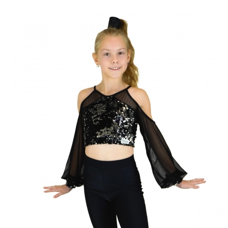 Top cekinowy OMBRE